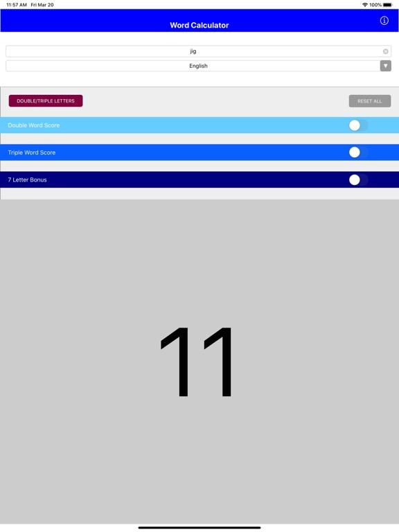 Word Calculator