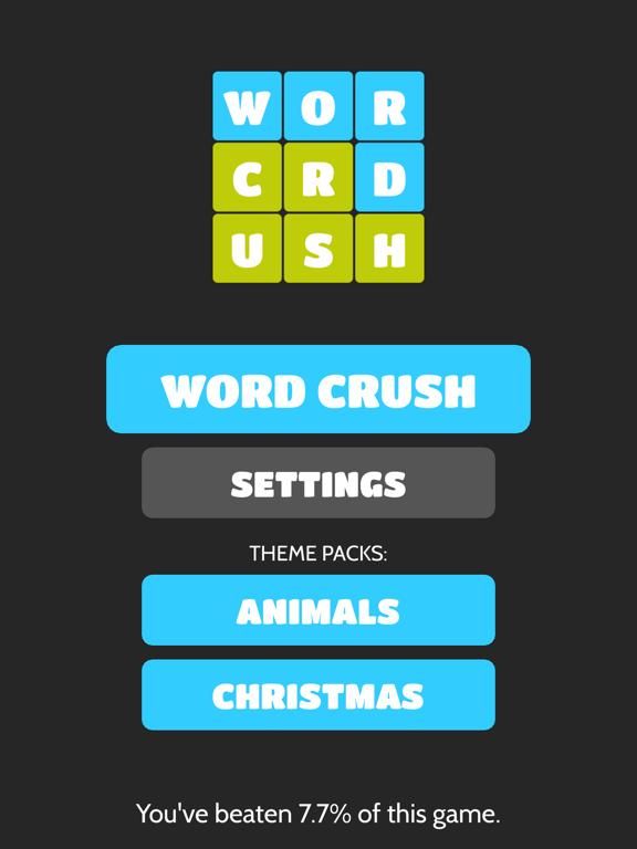 Word Crush game screenshot