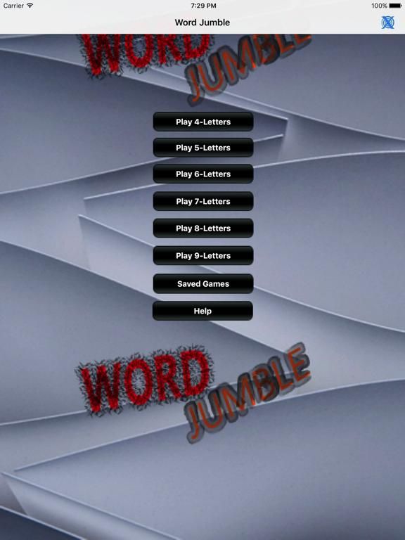 Word Jumble Advanced