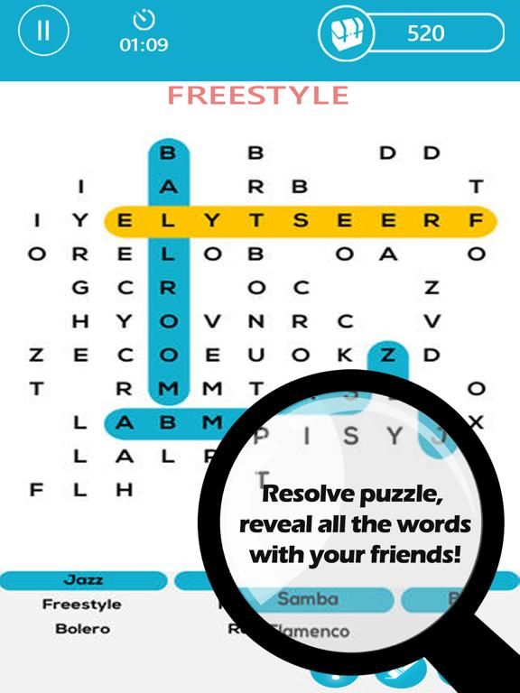 Word Search Puzzles: Brain Challenge Twist game screenshot