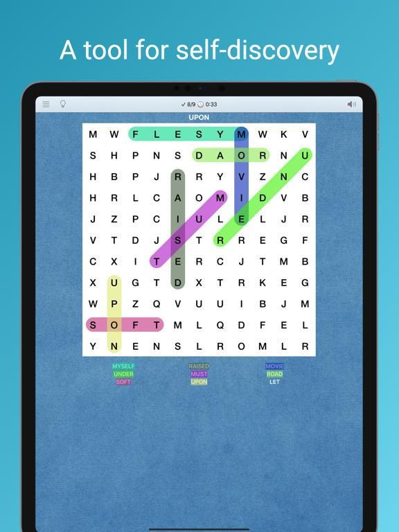 Word Search Vocabulary game screenshot