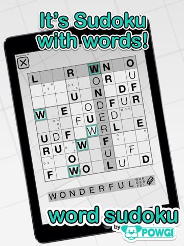 Word Sudoku by POWGI game screenshot