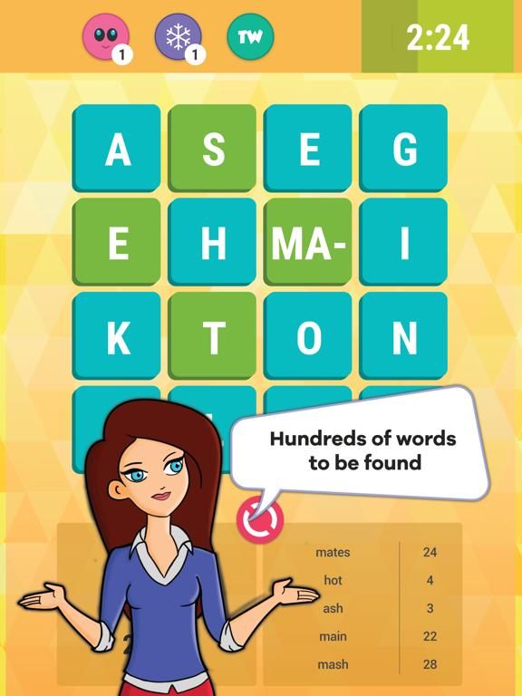 Wordathon: Classic Word game game screenshot