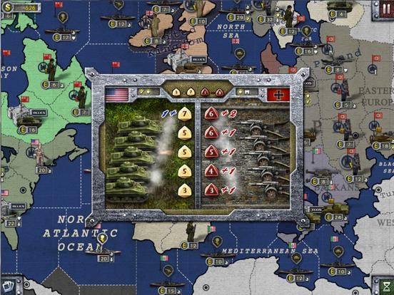 World Conqueror 1945 for iPad game screenshot
