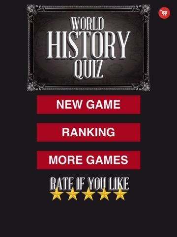 World History Quiz game screenshot