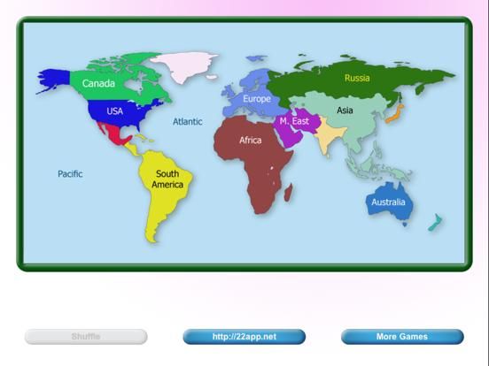 World Map Puzzle