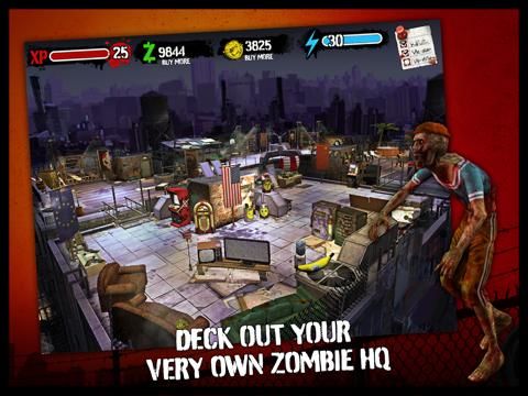 Zombie HQ game screenshot