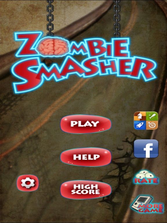 Zombie Smasher game screenshot