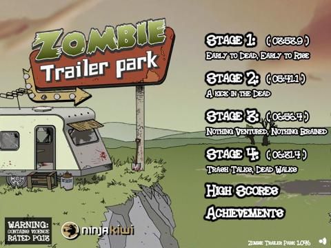 Zombie Trailer Park game screenshot