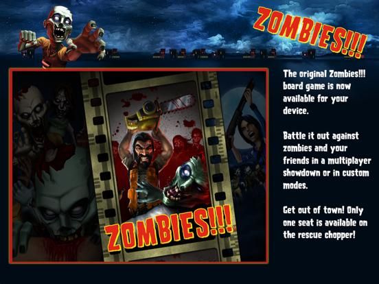 Zombies game screenshot