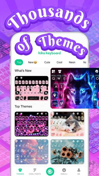 Kika Keyboard for iPhone, iPad iOS