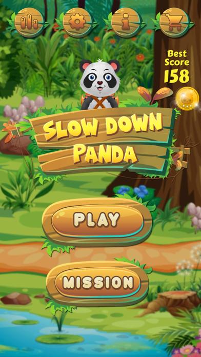 Slow Down Panda iOS
