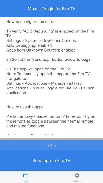 Mouse Toggle for Fire TV iOS