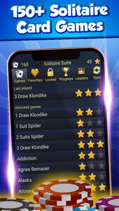 150 plus Card Games Solitaire Pack iOS