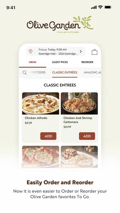 Olive Garden Italian Kitchen iOS