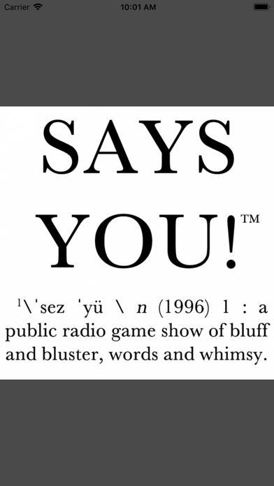 Says You! iOS