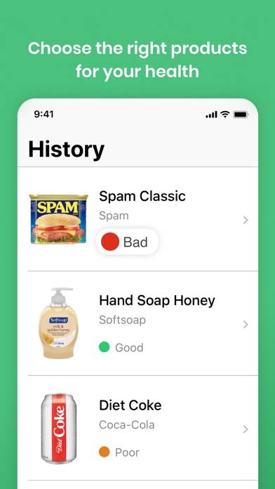 Yuka - Food & Cosmetic scanner iOS