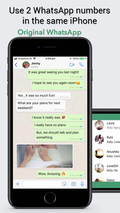 Dual Messenger for WhatsApp WA iOS