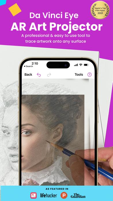 Da Vinci Eye: AR Art Projector iOS