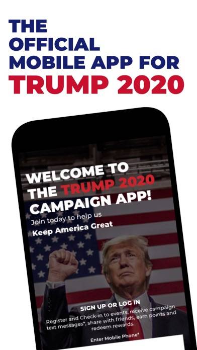 Official Trump 2020 App iOS