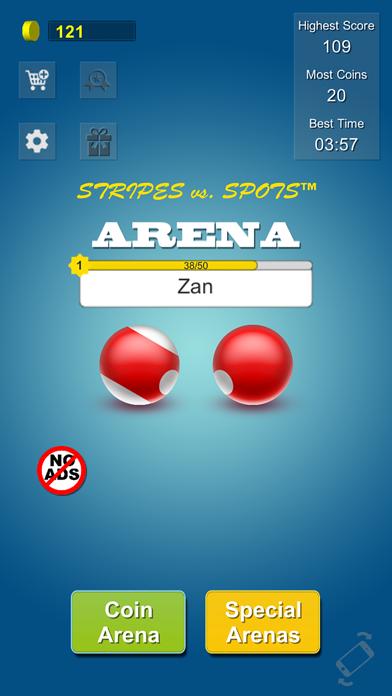 Stripes vs Spots Arena iOS