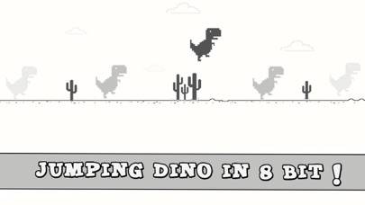 Dinosaur Widget Jumping Steve: 8bit Game iOS