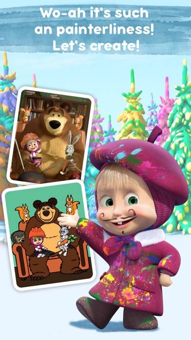 Masha and the Bear: Art Games iOS