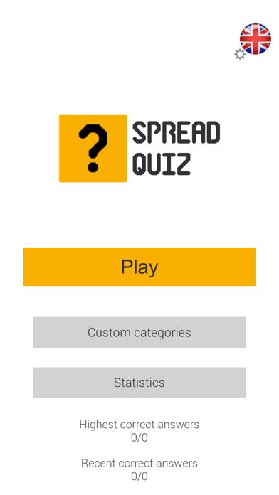 Spread Quiz iOS