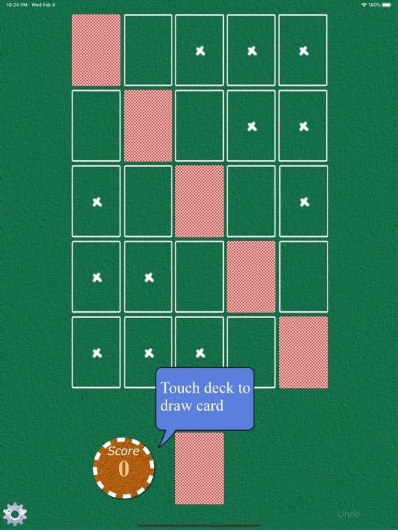 Poker Solitaire iPhone Screenshot