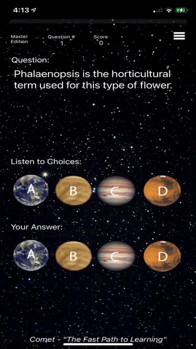Master - Comet Spelling iOS