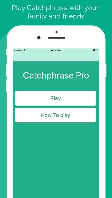 Catchphrase Pro iOS