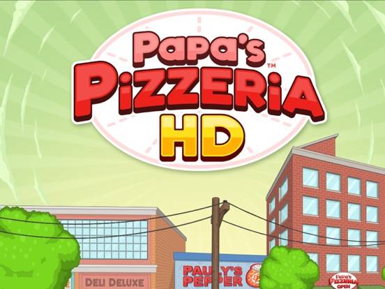 Papa's Pizzeria HD iOS