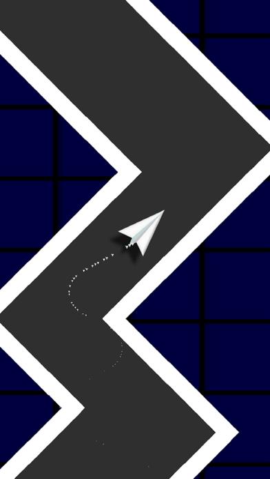 Paper Plane Zig Zag iOS