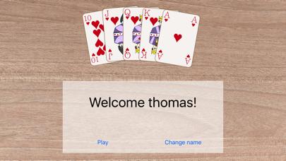 Card Games with friends for iPhone iOS