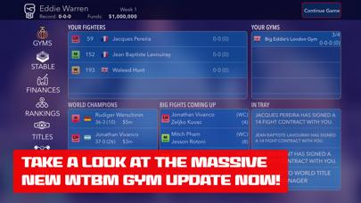World Title Boxing Manager iOS