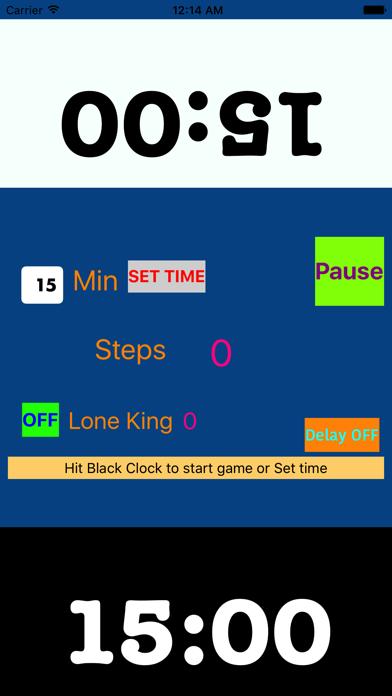 Chess Competition Clock for iPad iOS
