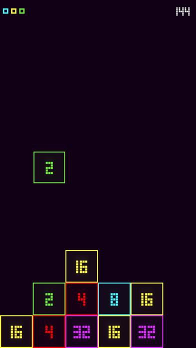 Falling numbers. iOS