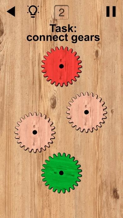 Gears logic puzzles iOS