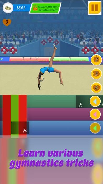 Gymnastics Sports Simulator 3D iOS