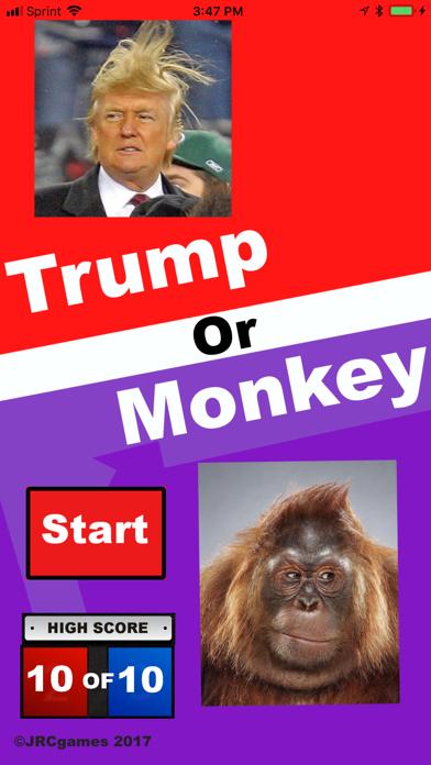 Trump or Monkey iOS