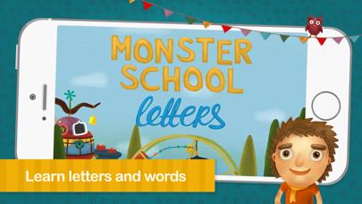 Monster School Letters iOS