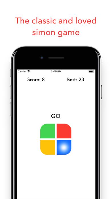 Classic Simon Game iOS