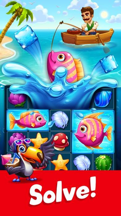 Tropic Trouble Match 3 Builder iOS