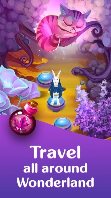 Alice in Wonderland AR match-3 iOS