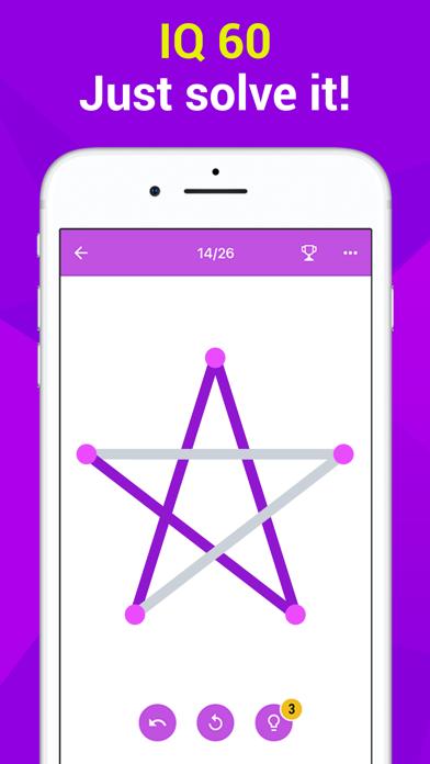 One Line One Stroke Mind Game iOS