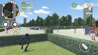 Grand Stickman Assault V iOS