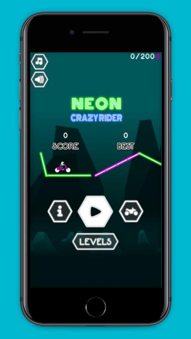 Neon Crazy Rider iOS