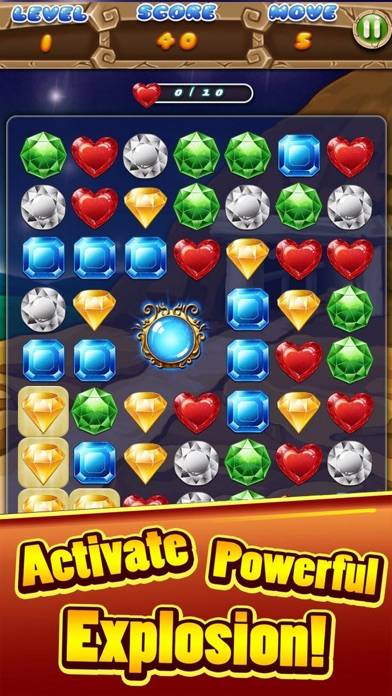 Gems Treasures Hunter Match3 iOS