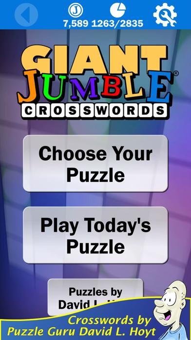 Giant Jumble Crosswords iOS