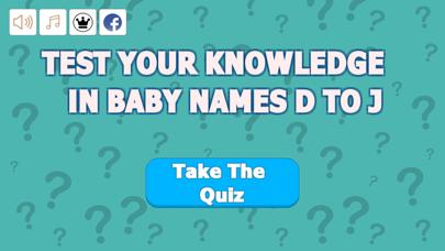 Baby Names D to J iOS